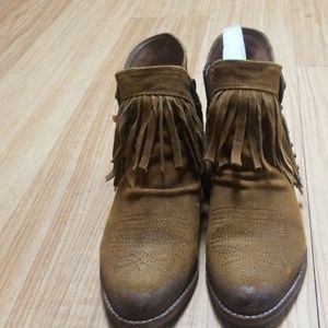 Fringr booties from Sam Edelman